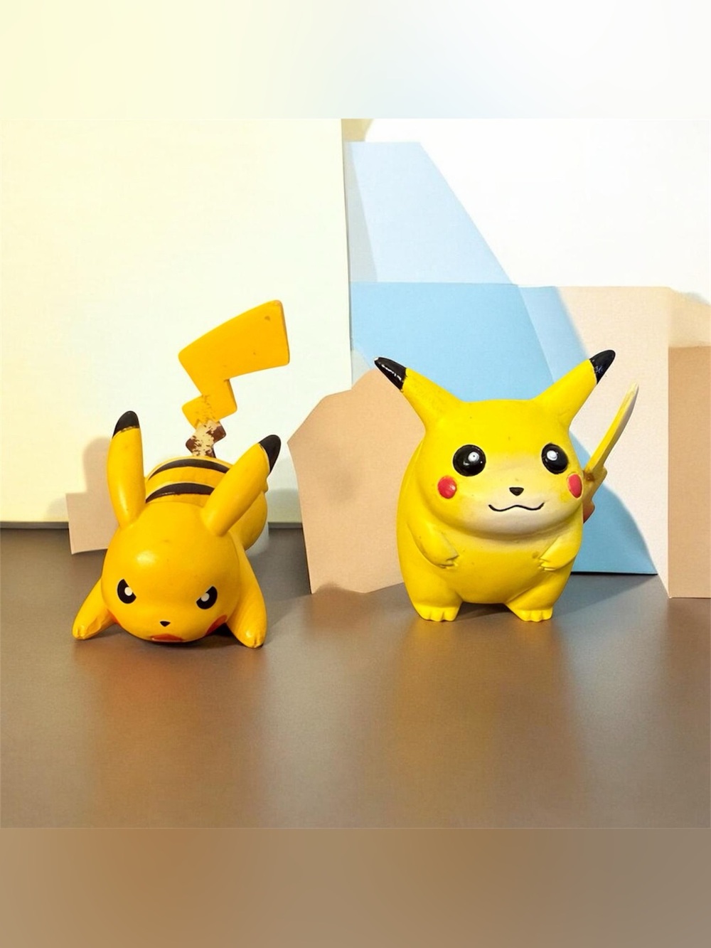 Lot Of 2 TOMY Pokemon Pikachu Figures